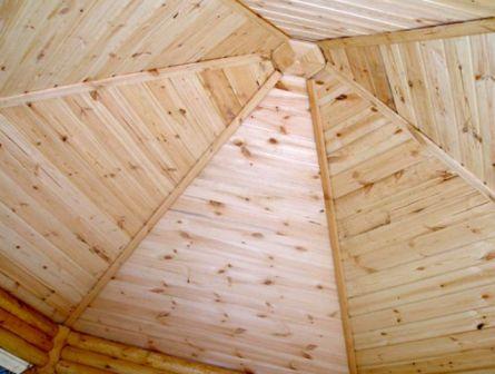 Vyrábame strechu dreveného altánku vlastnými rukami