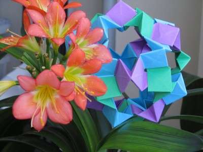 Kusudama: kokoonpanokaaviot aloittelijoille. Video