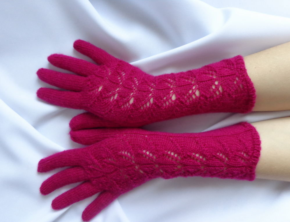 sieťované rukavice, model 2