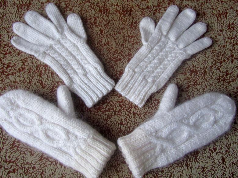 Ako pliesť a háčkovať rukavice - muži, ženy, deti