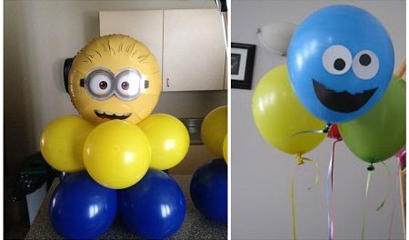 dekorere en lejlighed med balloner