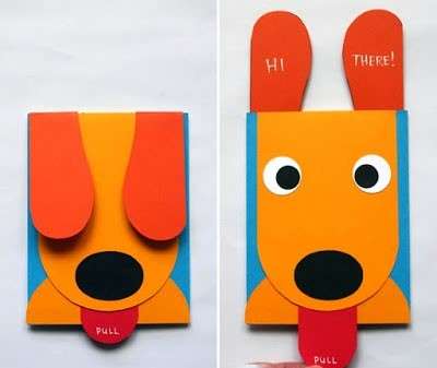 πώς να φτιάξετε ένα σκυλί καρτ ποστάλ