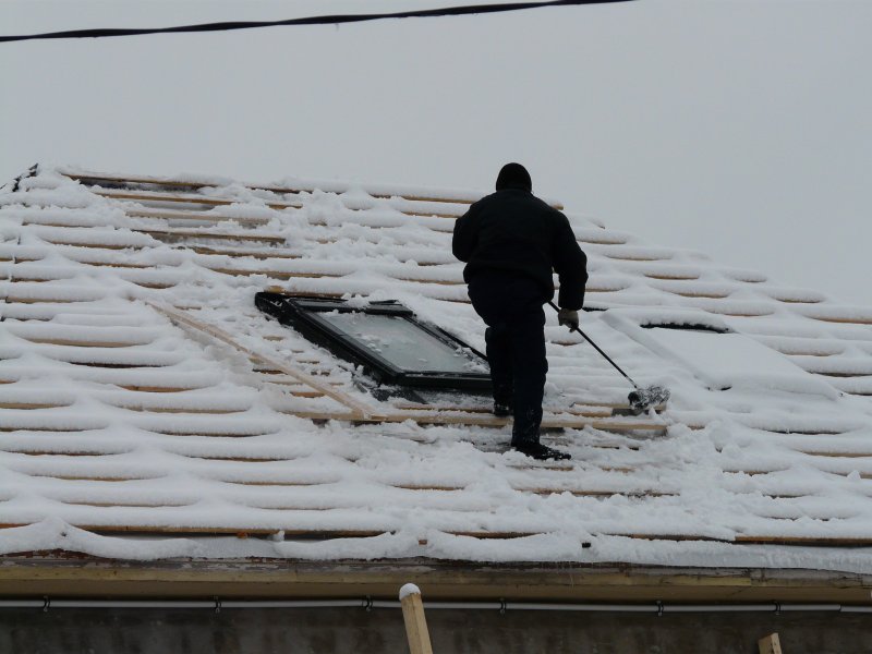 هل من الممكن تركيب السقف خلال موسم البرد