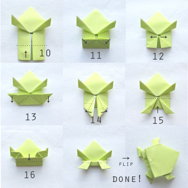 Origami-papir til børn: enkle diagrammer, trin-for-trin fotos og videoer