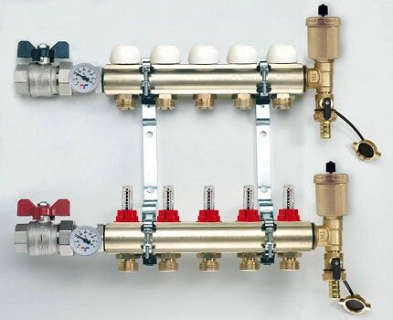 Gulvvarme manifold